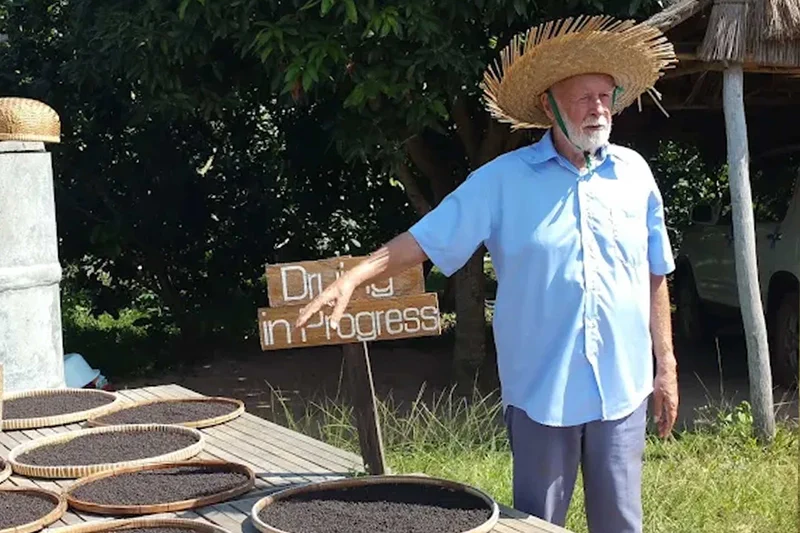 Sothy Pepper Farm vue aérienne drone