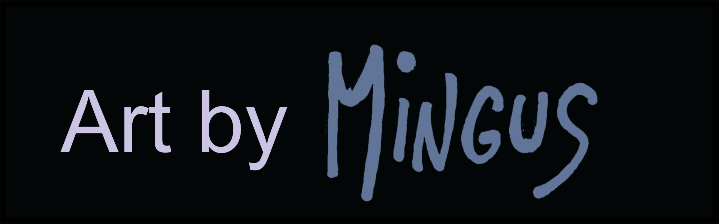 Art by Mingus — logo