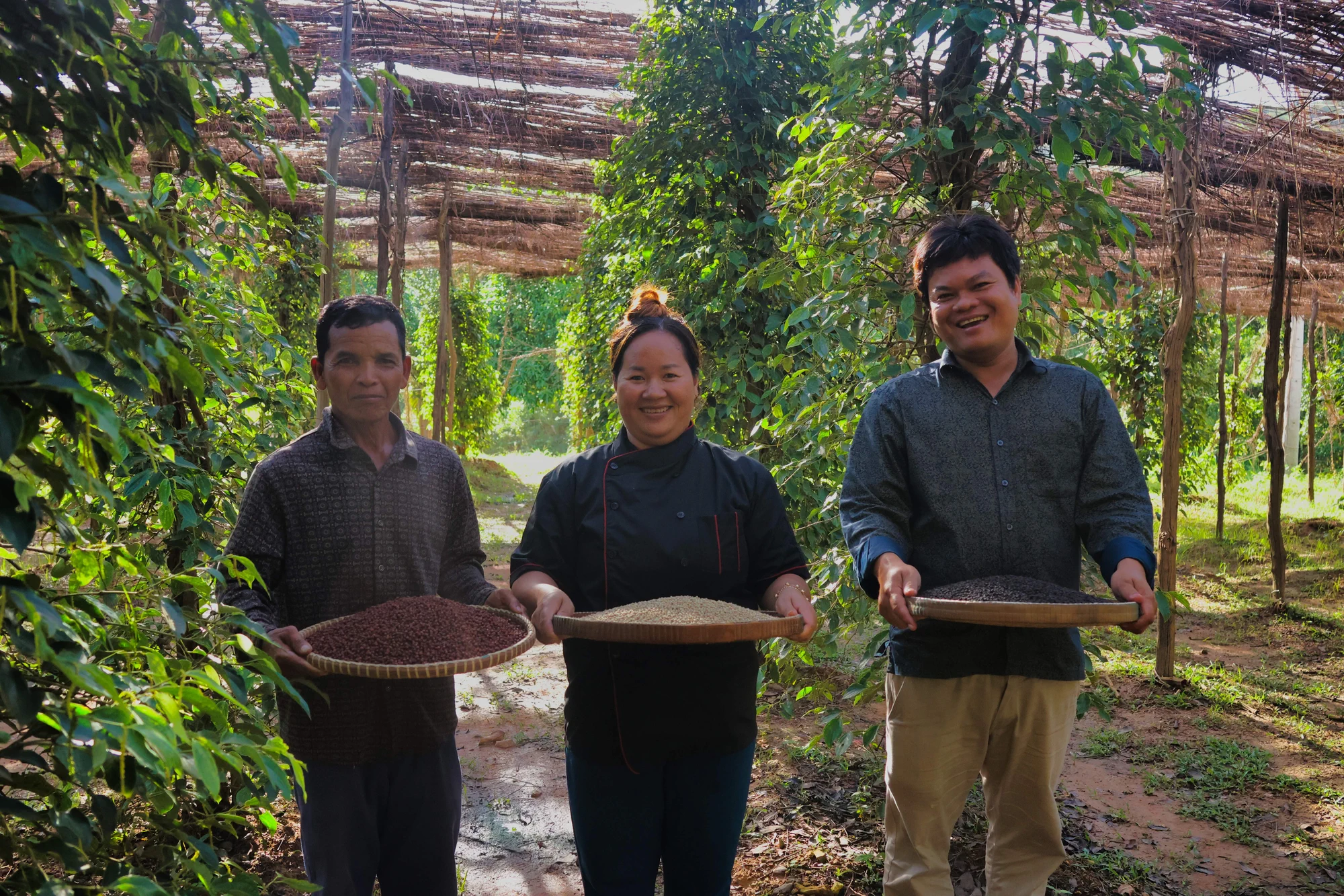 Farm tour at Sothy's Pepper Farm in Kep